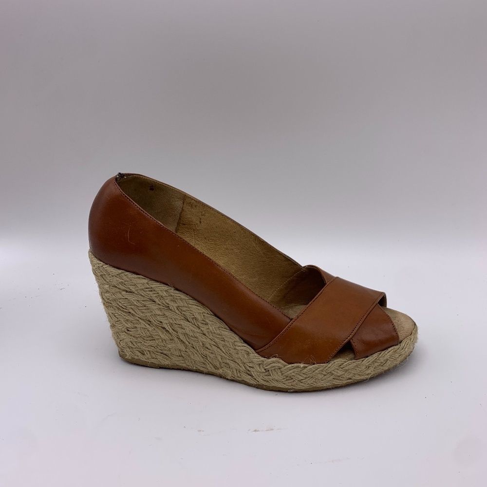 Kors by Michael Kors Leather Robe Wedges